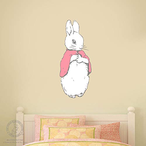 Peter Rabbit Wandtattoo – Flopsy Bunny – Offizieller Peter Hase Wandkunst (120 cm Höhe x 55 cm Breite)