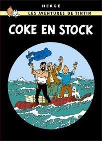 Poster – Tintin Coke en Stock