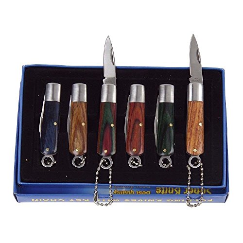 Haller Unisex – Erwachsene Minimesser-Set 6 teilig Messer, Mehrfarbig, one Size