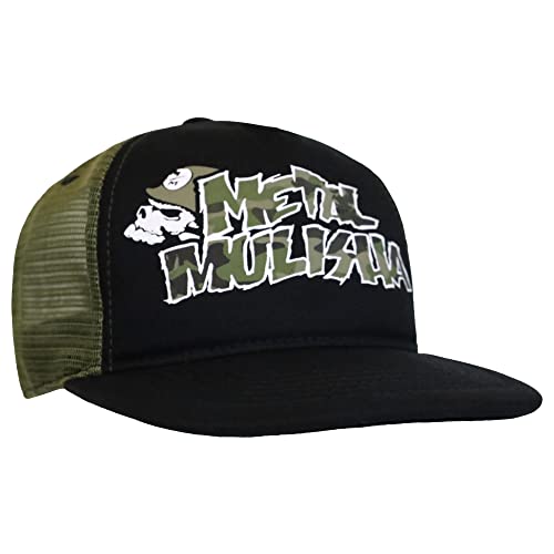 Metal Mulisha Herren The Grunt Snapback Hat, schwarz, Einheitsgröße
