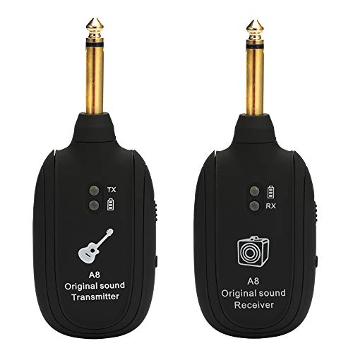 Staright A8 UHF Wireless Guitar Transmitter Receiver Set 730 MHz 50M Reichweite für E-Gitarren Bass Violine