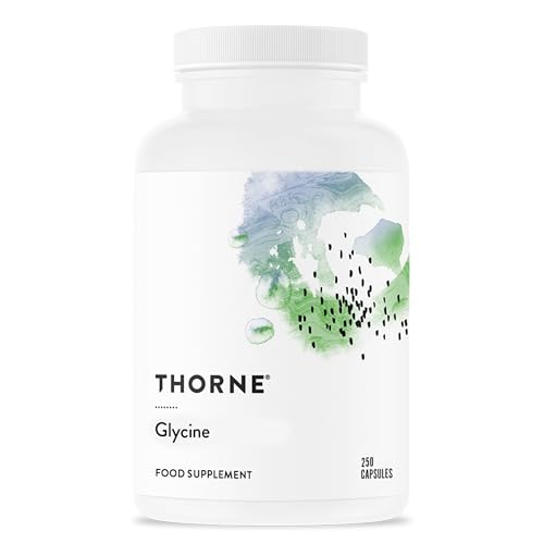 Thorne Glycine - Aminosäure zur Unterstützung von Entspannung, Entgiftung und Muskelfunktion - 250 Kapseln