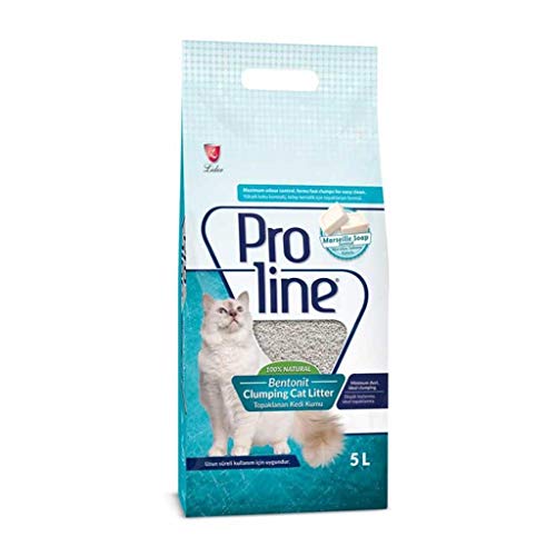 Proline Bentonit Marsilya Katzensand mit Seife 5 L