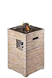 Clifton Gaskamin Compact Square Lime Garten Gasofen Heizpilz Feuerstelle Terassenkamin Kamin …