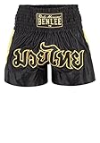 BENLEE Rocky Marciano Herren Goldy Boxhose, Black/Gold, L