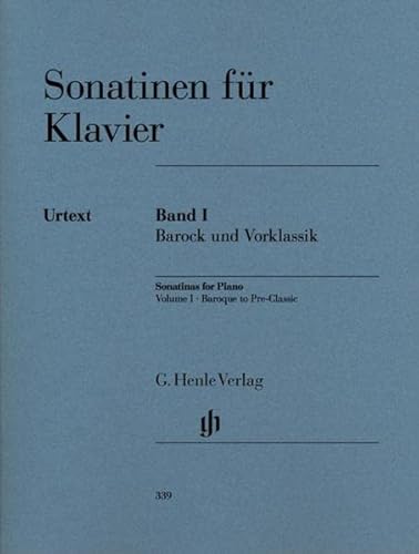 Sonatinen für Klavier Band I, Barock und Vorklassik
