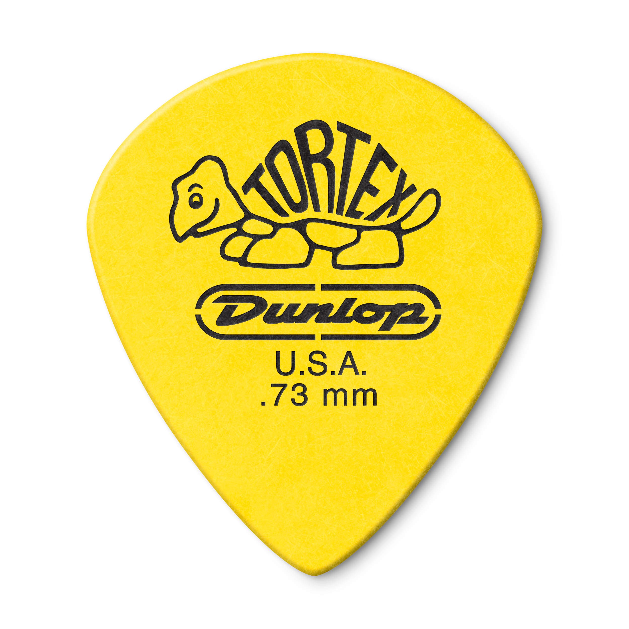 Dunlop 498R.73 Tortex® Jazz III XL, Yellow, .73mm, 72/Bag