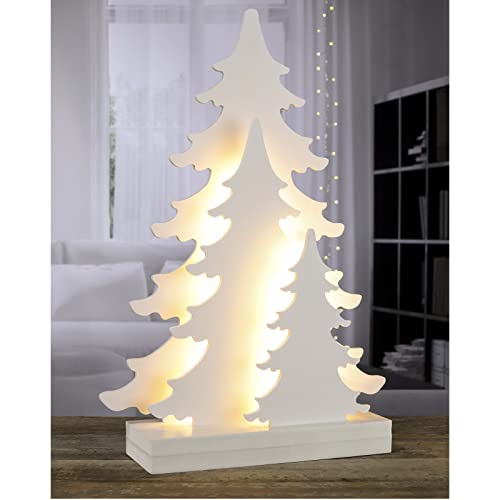 Haushalt International Baumsilhouette mit 22 warm weißen LEDs