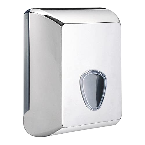 Mar Plast A62200F Gefalteter Toilettenpapierspender, verchromt, 215 x 125 x 160 mm