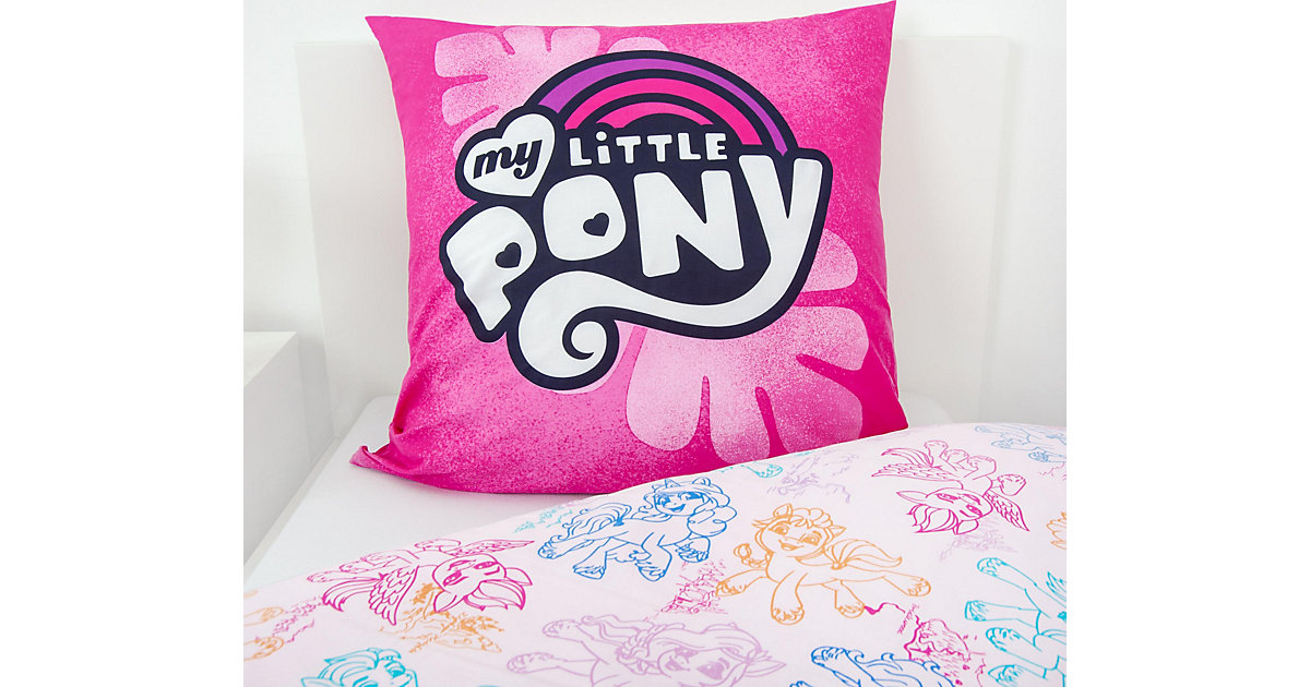 My little Pony Bettwäsche, Renforcé, 135 x 200 + 80 x 80 cm pink 3