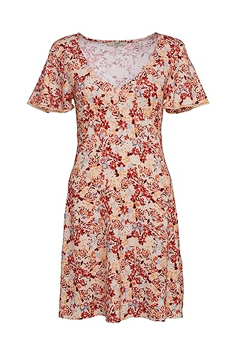 ESPRIT Damen 043EE1E323 Kleid, 693/LIGHT PINK 4, L