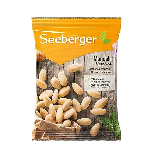 Seeberger Mandeln blanchiert, 12er Pack (12 x 200 g Beutel)