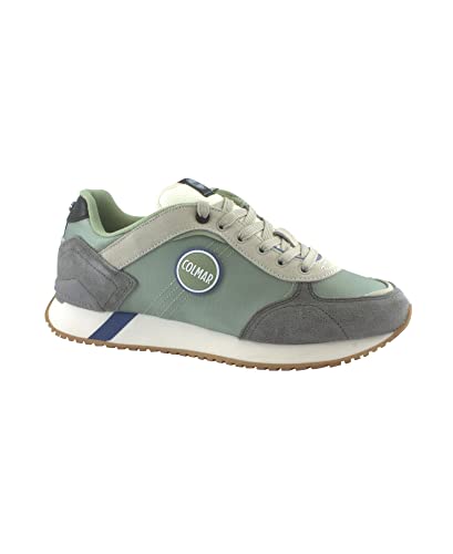 COLMAR Travis Plus Shades grün grau Herrenschuhe Sneakers Schnürsenkel 43