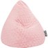 Sitting Point Sitzsack »BeanBag FLUFFY HEARTS XL«, rosé, BxH: 70 x 110 cm - rosa