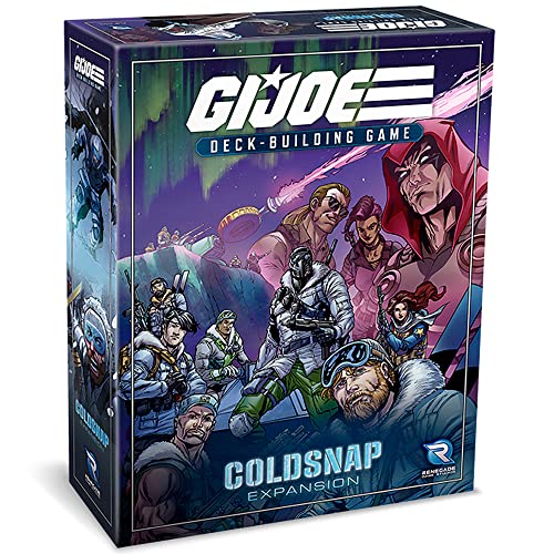 G.I. Joe Deck-Building Game: Coldsnap Expansion - It's Cold-Blooded Chaos, Inklusive 2 New Story Missions, Renegade Game Studios, Alter 14+, 1-4 Spieler, 30-70 Minuten Spielzeit