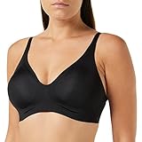 sloggi Damen BODY ADAPT T-Shirt Bra Padded BH, Black, M