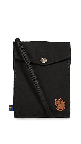Fjällräven Minitasche Pocket Tasche, Black, 18 cm