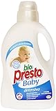 Bio Presto – Baby, Waschmittel handgefertigt und Waschmaschine – 1500 ml – [Pack 3]