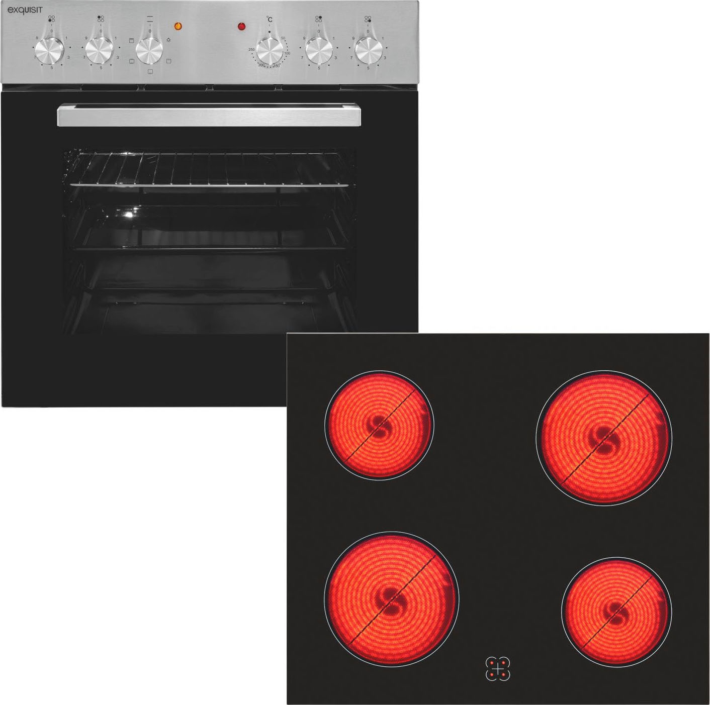 exquisit Elektro-Herd-Set "EHE 156-2.1", EHE 156-2.1