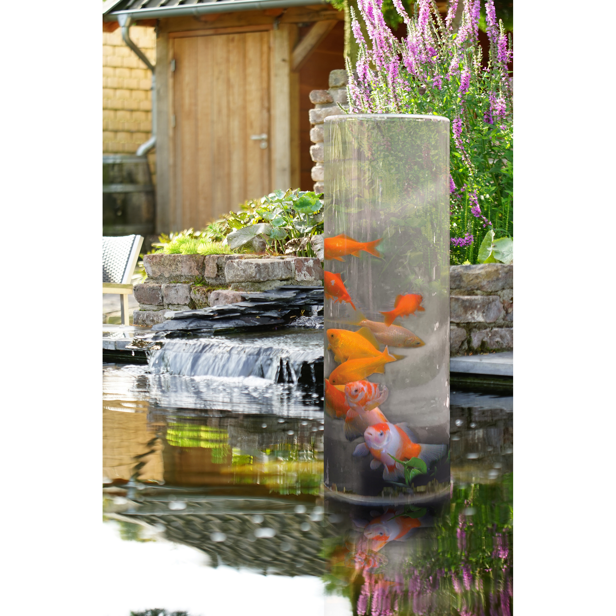 Ubbink Teichdekoration 'FishTower 50' 20 x 29 x 70 cm 2