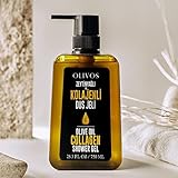 OLIVOS OLIVE OIL Collagen SHOWER GEL DUSCHGEL, Kollagen Shampoo 750 ml 2 Stück