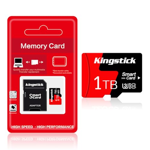 Micro-SD-Karte, 1 TB, Flash-Speicherkarte, Micro-SD-Speicherkarte, hohe Geschwindigkeit, 10 Ebenen, für Smartphones, PCs, Kameras und SD-Kartenadapter