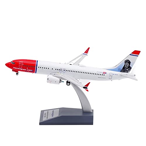 ZYAURA 1: Norwegian Air Flugzeugmodell B737-8MAX SE-RTA im Maßstab 200