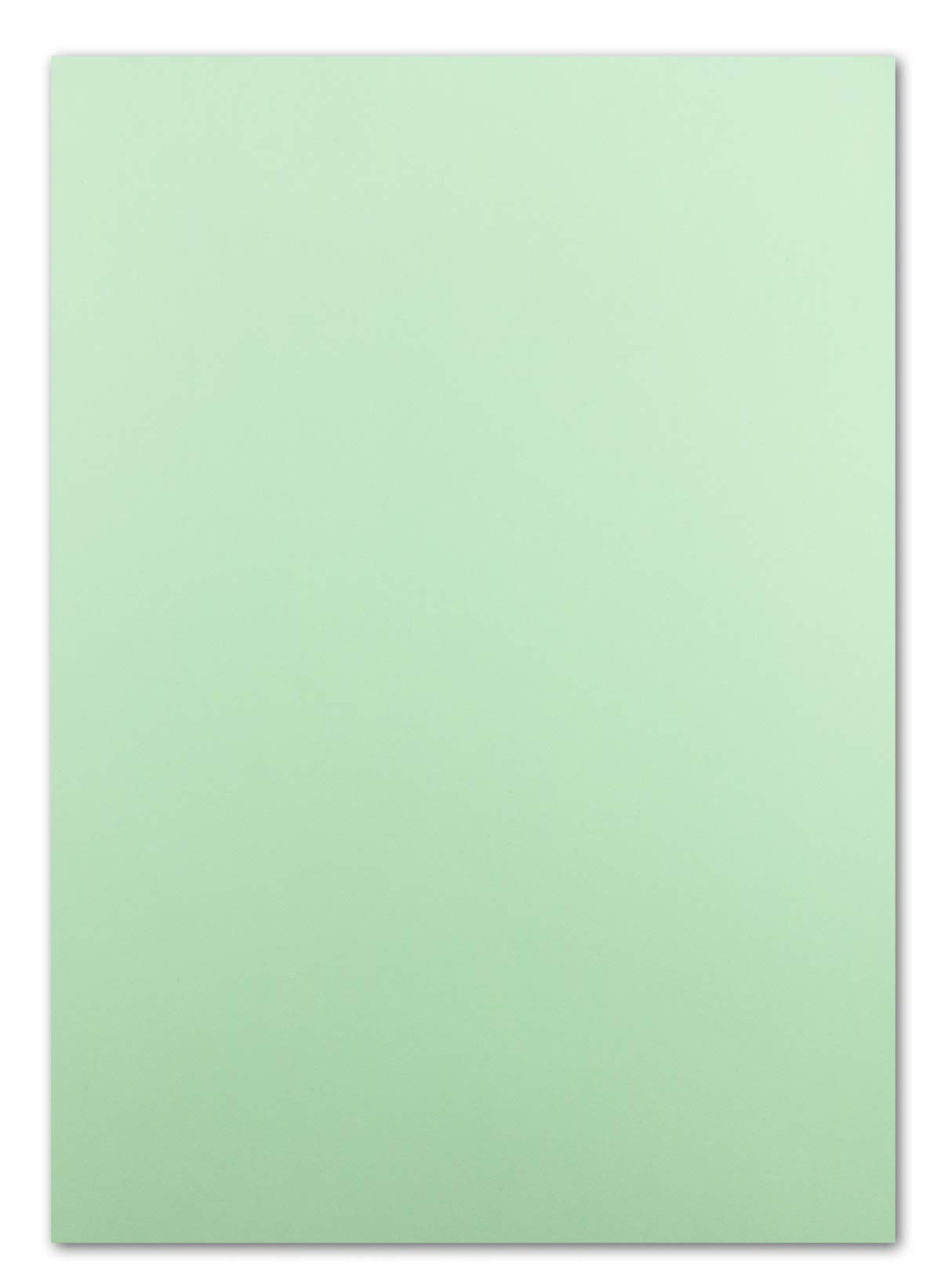 500 DIN A5 Einzelkarten Papierbögen - Mintgrün - 240 g/m² - 14,8 x 21 cm - Bastelbogen Tonpapier Fotokarton Bastelpapier Tonkarton - FarbenFroh
