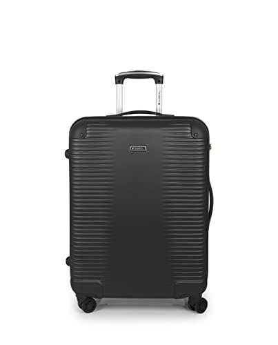 Gabol Mittelgroßer erweiterbarer Koffer Balance XP mit 68 l Fassungsvermögen, grau, kabinengepäck