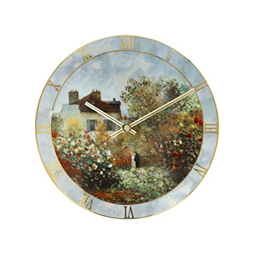 Goebel Porzellan Claude Monet Wanduhr D.31 cm DAS KÜNSTERHAUS