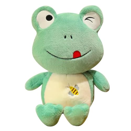 Niedlicher Frosch Plüschtier niedlicher Frosch Plüsch Plüsch Kissen Plüsch Tier Spielzeug Kinder Geburtstag 35cm 1