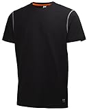 Helly Hansen Workwear Leichtes T-Shirt Oxford robustes Arbeitsshirt 990, Größe M, schwarz, 79024