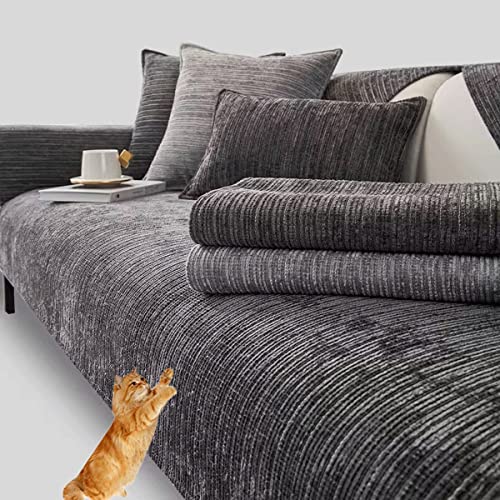 Sofabezüge 1 2 3 4 Sitzer Wasserdicht Sofabezug, L Form Sofaüberwurf,Ecksofa Pets Dog Couch Überzug Anti-Rutsch Sofa Überwurf (Color : P, Size : 110x240cm1pc)