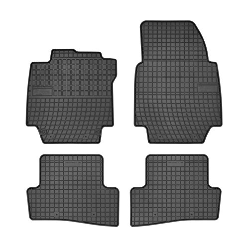 Frogum 546931 Gummifußmaten, solide, oryginal Passform Renault CAPTUR ab 2013. angepasst – Schwarz