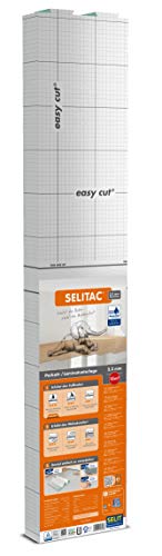 SELITAC 2,2 mm AquaStop - Verlegeunterlage für Laminat und Parkett mit Feuchteschutz (15 m²)