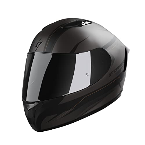 Stormer, Integralhelme motorrad ZS-601 STAR black bronze matt, XL