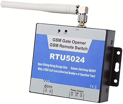 Toröffner GSM Opener Garagentor,GSM Tür Tor Opener Remote,Aus-Schalter Gratis Anruf SMS (RTU5024)