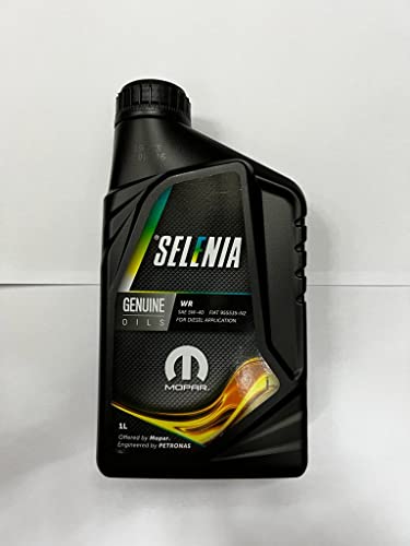 Selenia 4 Liter Motoröl WR 5 W40 spezifisch für die Fahrzeuge von Fiat, Alfa und Lancia.
