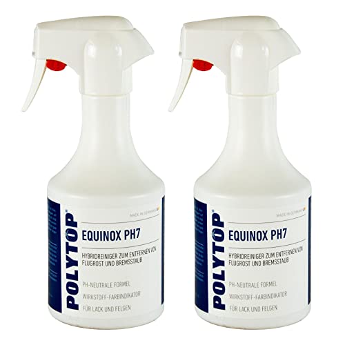 Polytop 2X Equinox PH7 Felgenreiniger Felgenreinigung Flugrostentferner 500 ml