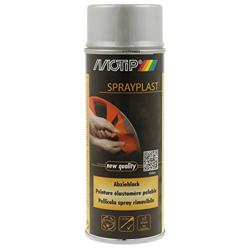 MOTIP 433481 Sprayplast Abziehlack silber seidenglänzend 400 ml