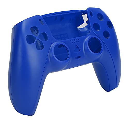 Gamecontroller Gehäuseschale, ABS Material DIY Gamepad Case Cover Faceplate Ersatzteile für PS5 Controller mit Schraubendreher(Blau)