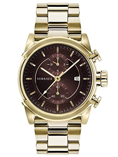 Versace Herren Armbanduhr Chrono URBAN 44 D/BRW B/IP2N V300 VEV4006 19