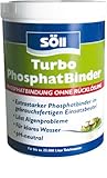 Söll 81799 Turbo PhosphatBinder, 600 g - sofort wirksames Teichpflegemittel zur schnellen Phosphatbindung und Algenvorbeugung im Gartenteich Schwimmteich Fischteich