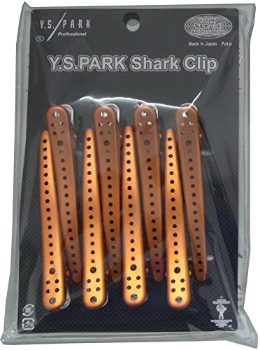 Y.S.Park Hai Haarspange 8 Stück (Orange Metall)