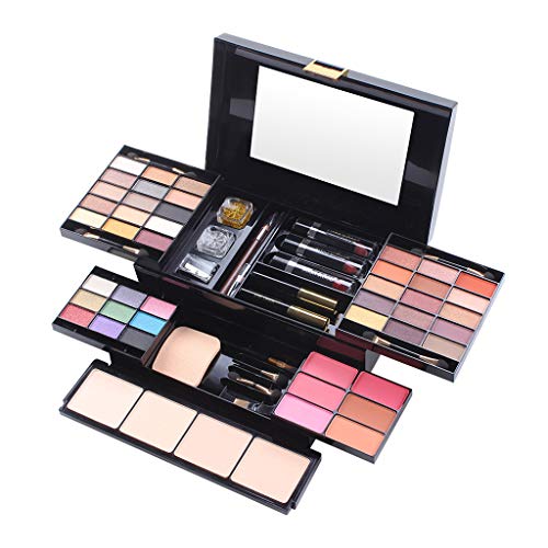 39 Farben Lidschatten Palette, Pearl Glitter Lidschattenpuder Matt Eyeshadow Cosmetic Makeup Professionelles Make-up