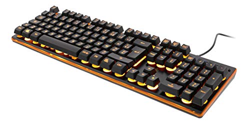 DELTACO GAMING Tastatur, LED, Orange