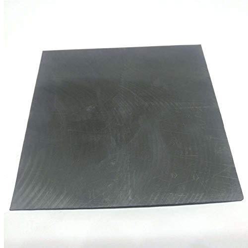 Jonoisax 5-teilige Graphitplatte hochreine Kohlenstoff-Graphit-Elektrodenplatte Pyrolytische Graphit-Kohlenstoffplatte,100x50mm,Thickness : 5mm