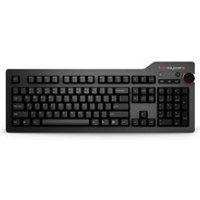 Das Keyboard 4 Professional Root Tastatur, schwarz, MX Blue, US-Layout