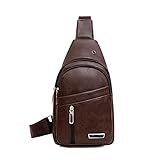 SSWERWEQ Brusttasche Chest Bag Sports Multi-Functional Large Mobile Phone Bag Sling Bag Male (Color : C)