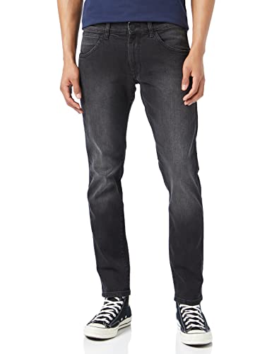 Wrangler Herren Bryson Skinny Jeans, Schwarz (Like A Champ 120), W31/L34 (Herstellergröße: 31/34)